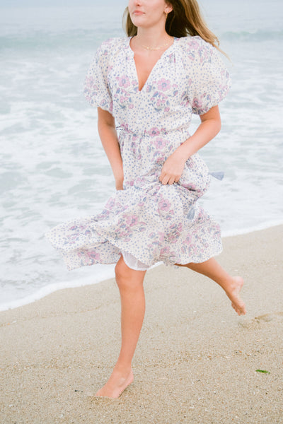 The Ali Dress in Periwinkle Rain from Moonlight Lily 