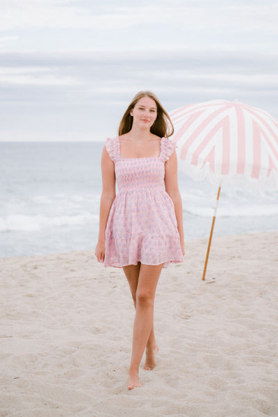 Birdie Mini Dress in Pink ThistleBirdie Mini Dress in Pink ThistleBirdie Mini Dress in Pink Thistle by Moonlight Lily